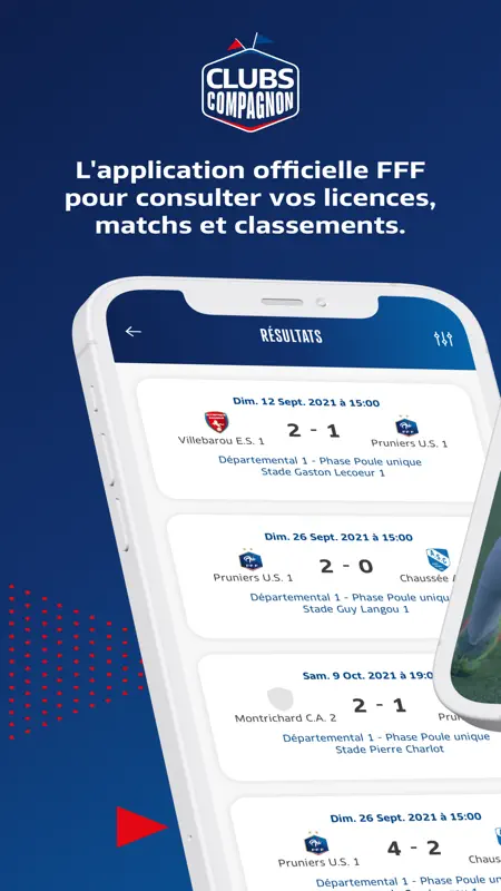 Footclubs Compagnon screenshot 1 of 3