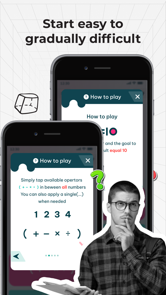 #2. 4 Numbers: Solve to 10 Quest (iOS) 由: Trang Phi Thi