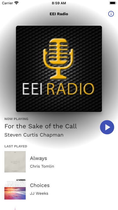 EEI Radio Screenshot