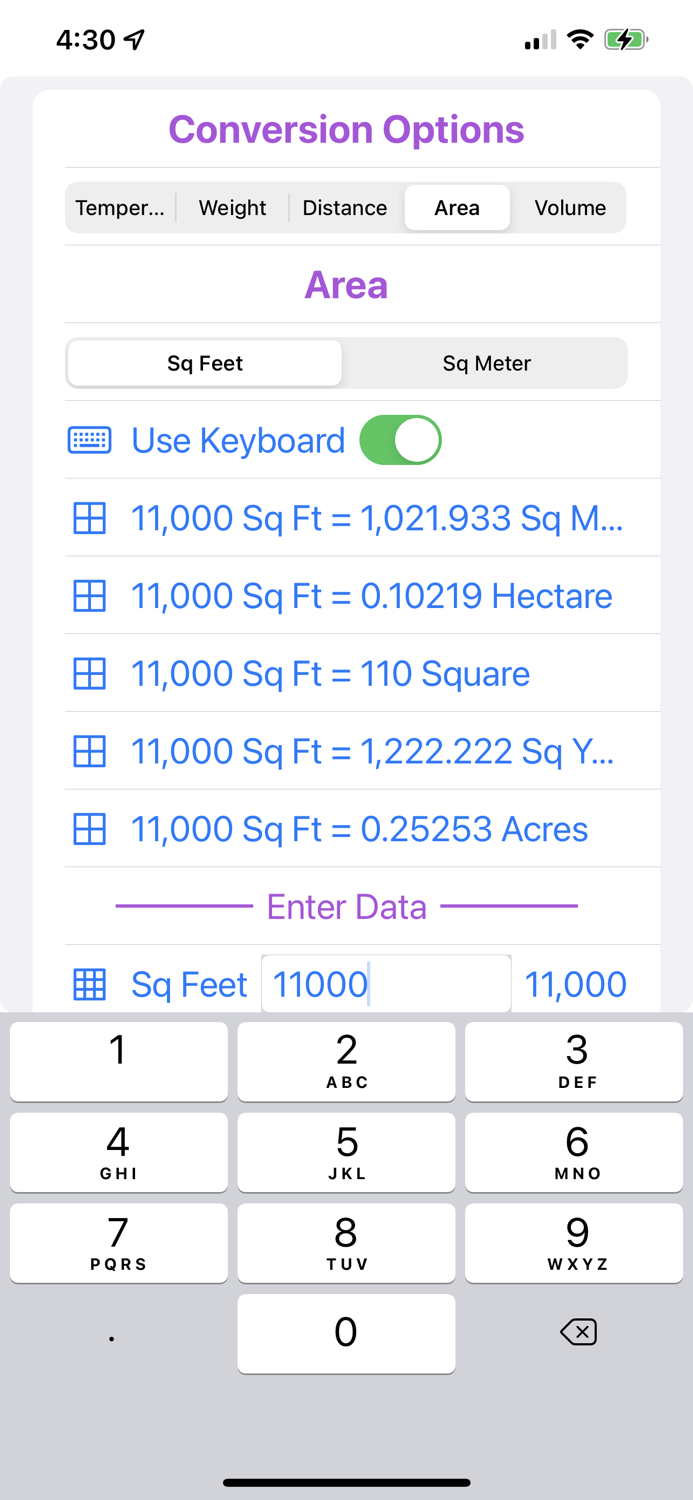 EZ Weights and Measures