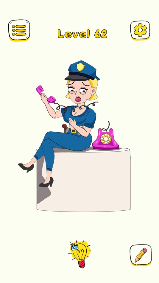 #2. Draw Police - Tricky Puzzles (iOS) By: DO VAN HUY