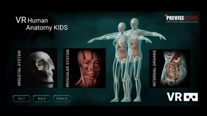 VR Human Anatomy Kids Screenshot