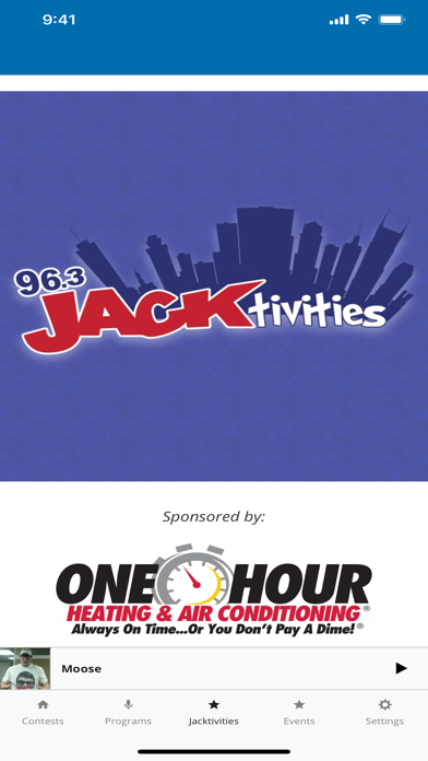 96.3 JACK-fm Screenshot