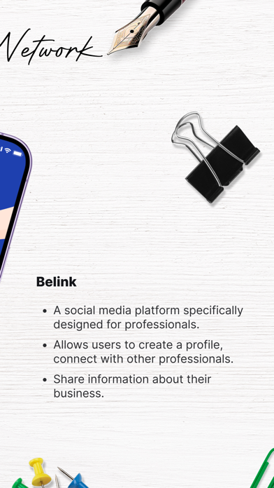 Belink network Screenshot
