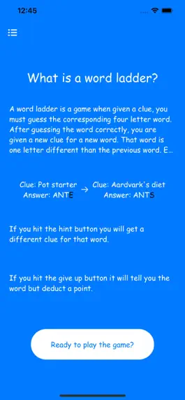 Game screenshot Infinite Word Ladder hack