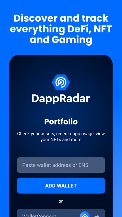 DappRadar: Web3 NFT Portfolio