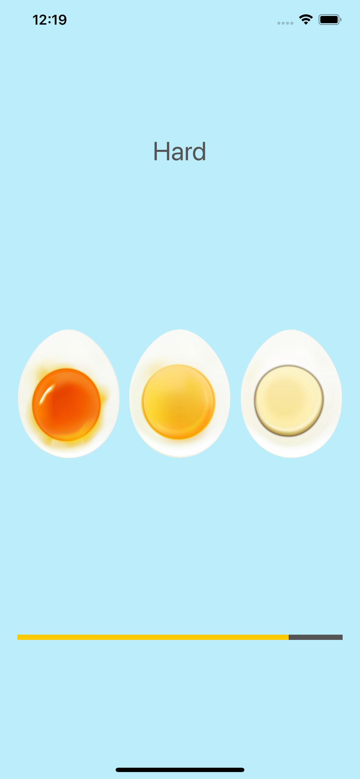 Egg timer app