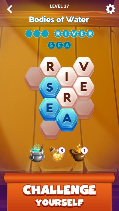 Hidden Wordz - Word Puzzle Screenshot