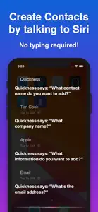 Quickness: Add Contacts screenshot #1 for iPhone