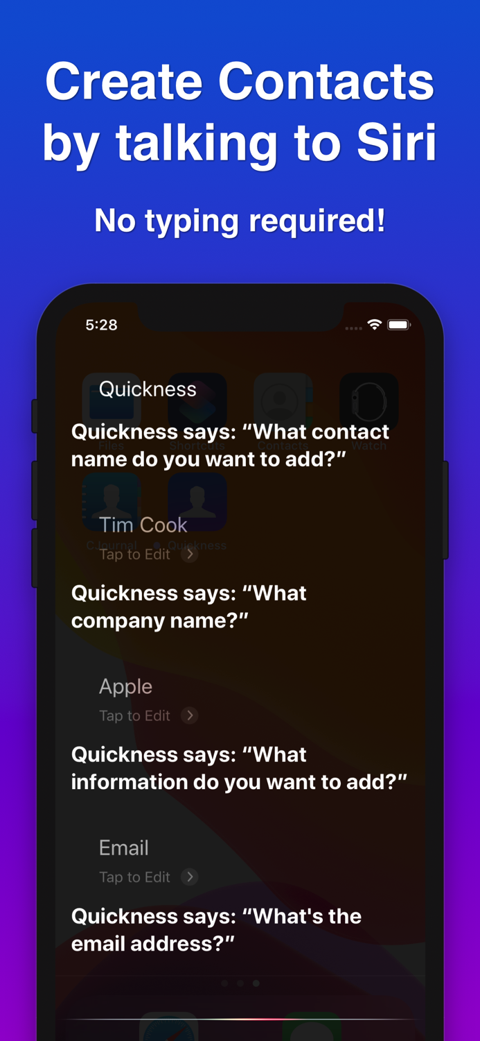 Quickness Add Contacts