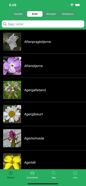 - Vilde blomster i App Store