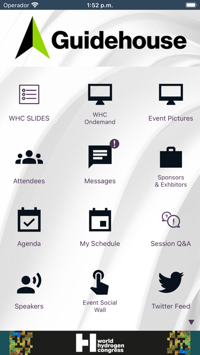 World Hydrogen Congress Screenshot