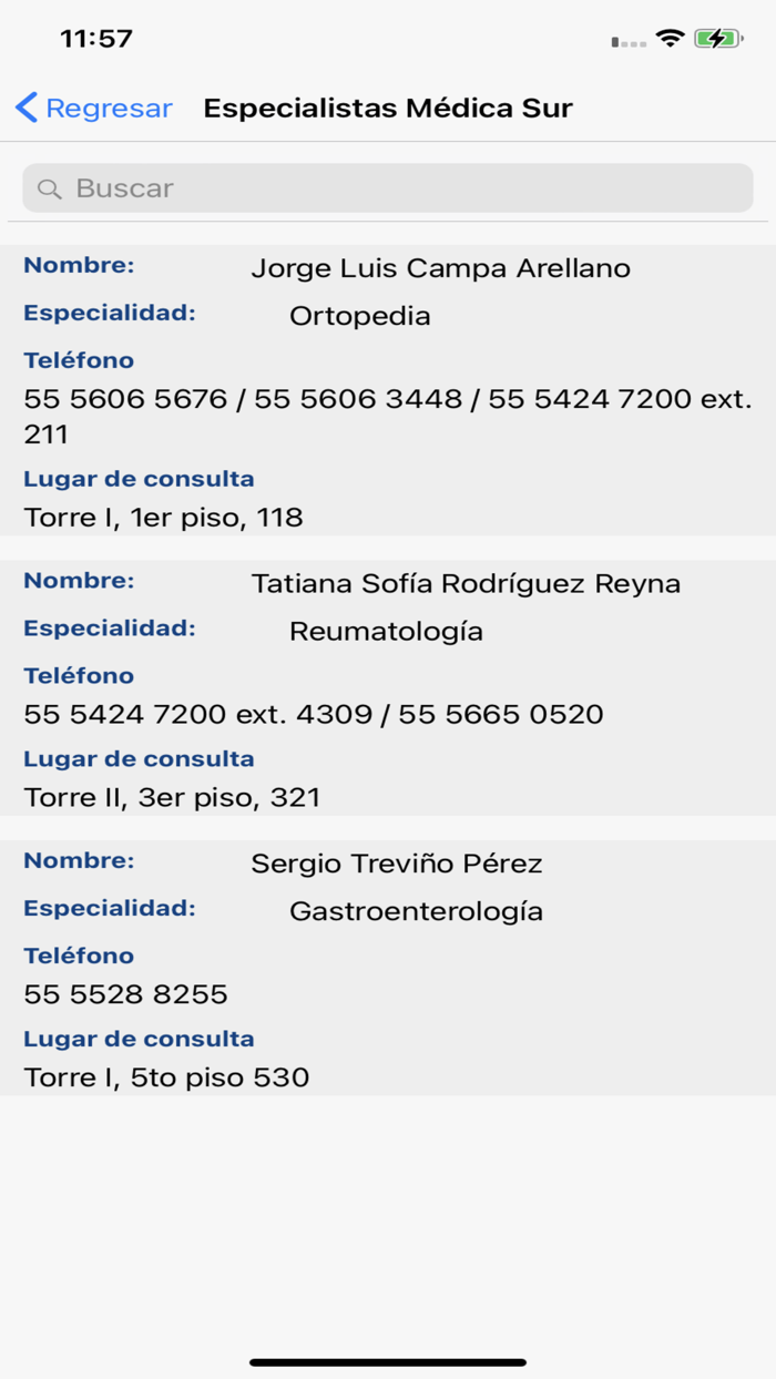 Consultorio Digital Médica Sur