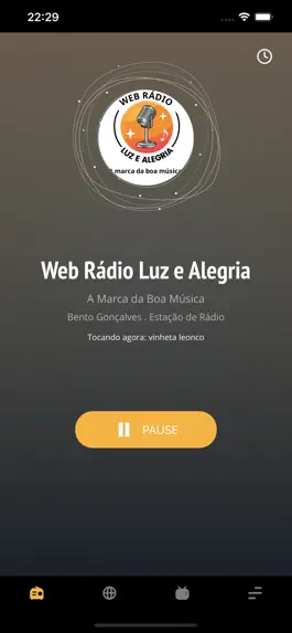 Game screenshot Web Rádio Luz e Alegria mod apk