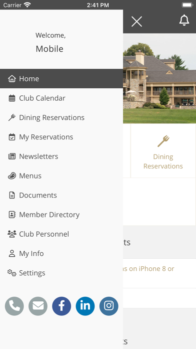 Whitemarsh Valley Country Club Screenshot