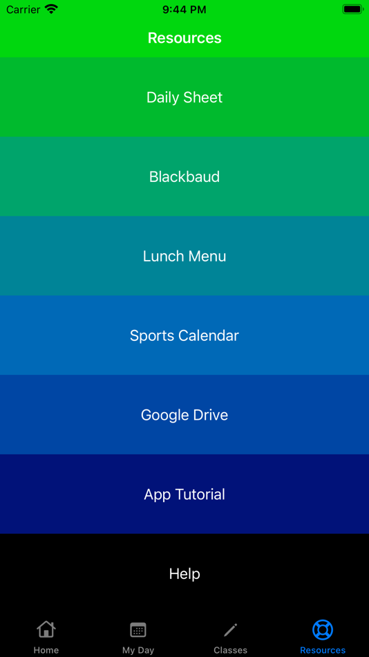 #4. Branson Schedule App (iOS) 由: Finn Dossey