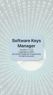 software keys manager iphone screenshot 1