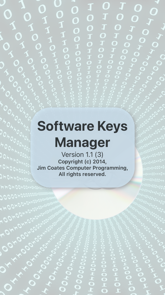 Software Keys Manager - 1.1 - (iOS)