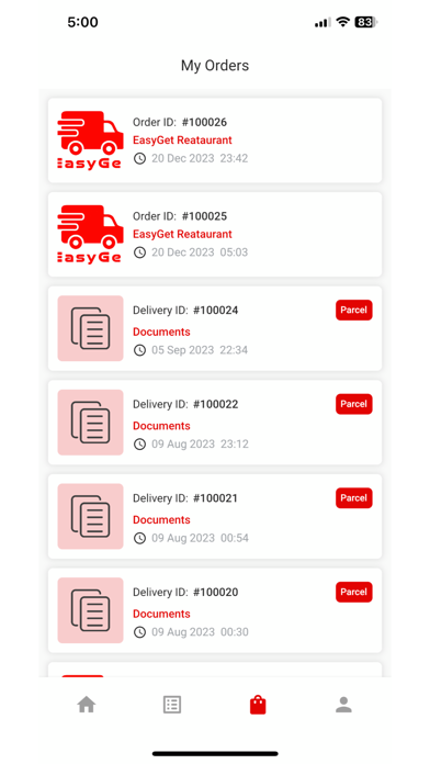 EasyGet-Driver Screenshot