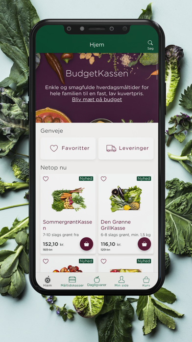 Aarstiderne – Økologisk mad Screenshot