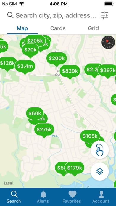 Triangle Real Estate Screenshot