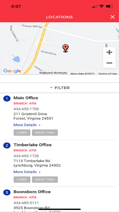 Select Bank Screenshot