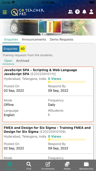 GoTeacherPro Screenshot