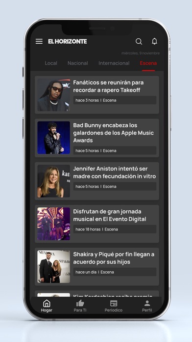 EL HORIZONTE - Noticias Screenshot