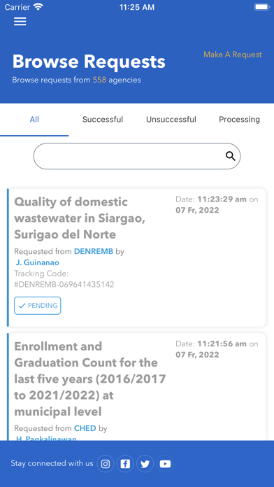 FOI Philippines Screenshot
