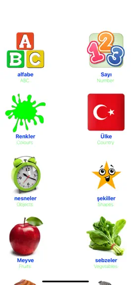 Game screenshot Learn Turkish Beginner Primary apk
