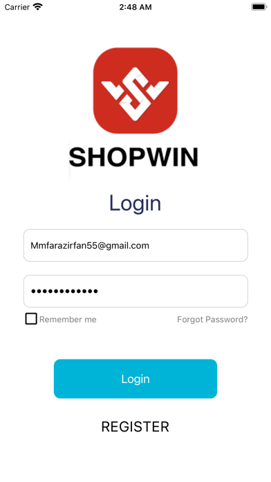 Shopwin App Screenshot