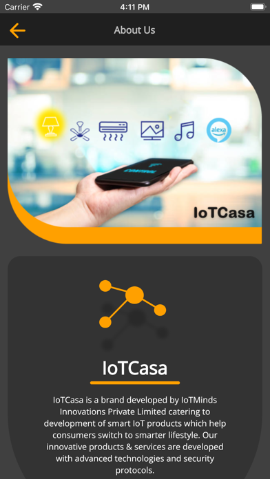 IoTCasa Screenshot
