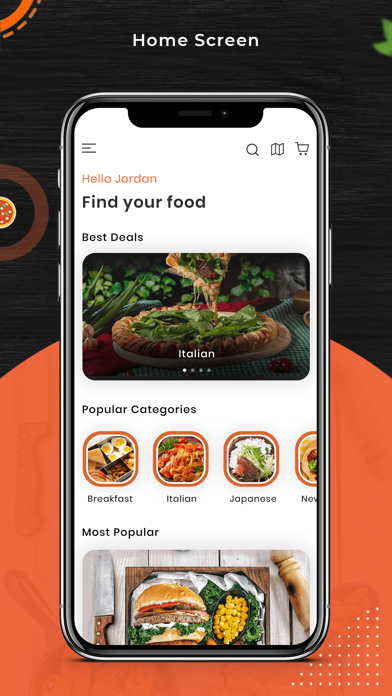 Foodie Food delivery - User Screenshot