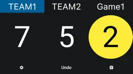 Game screenshot Simple Pickleball Scoreboard mod apk