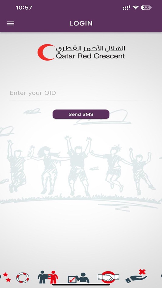 #2. QRCS Volunteering (iOS) Με: Qatar Red Crescent Society