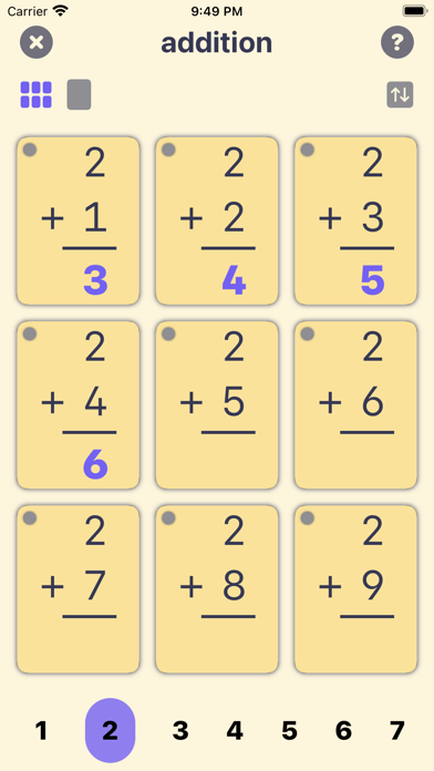 Clever Kid - Math Facts Screenshot