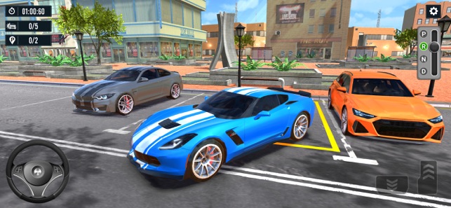 Car Driving Speed racing Games - City Car Parking simulator Pro