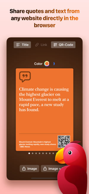 ‎Parrot - Quote Websites Screenshot