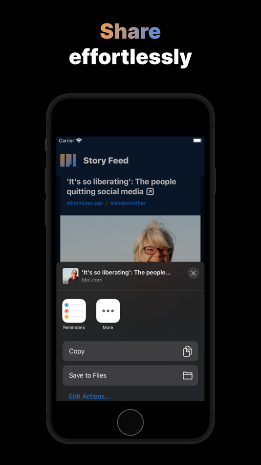 #4. HackerPillar: Tech News by HN (iOS) Przez: Taha Broachwala