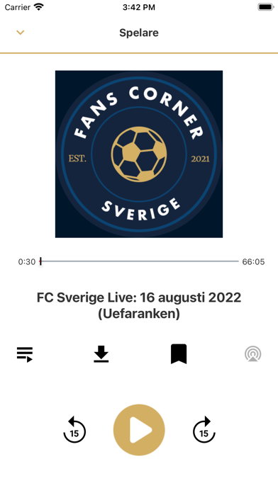 Fans Corner Sverige Screenshot