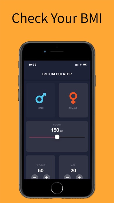 BMI Calculator 4Brains Screenshot