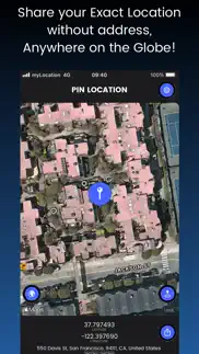 mylocation - gps coordinates iphone bildschirmfoto 1
