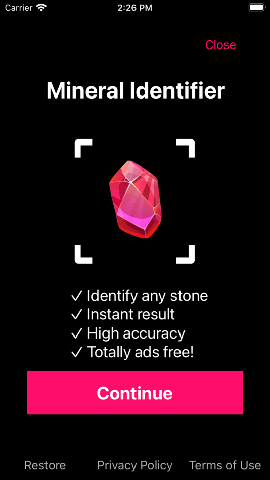#1. Mineral Identifier: Crystal ID (iOS) 由: Ivan Frolov
