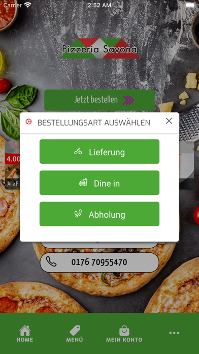Pizzeria Savona Screenshot 2 - AppWisp.com Pizzeria Savona Screenshot 2 - AppWisp.com
