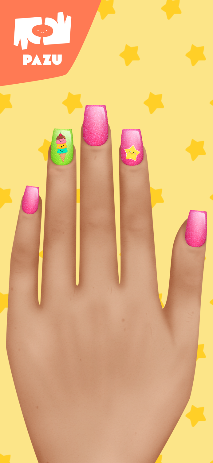 Girls Nail Salon - Kids Games