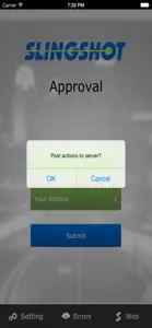 Slingshot Approval screenshot #4 for iPhone