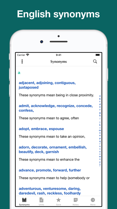 English Synonyms Explained Screenshot