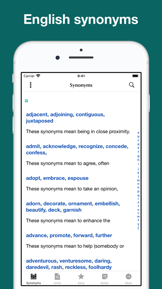 #1. English Synonyms Explained (iOS) 由: Ngoc Anh