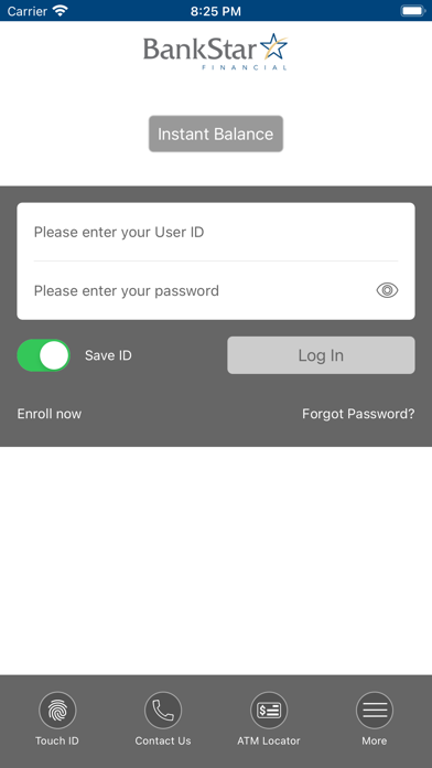 BankStar Financial Screenshot