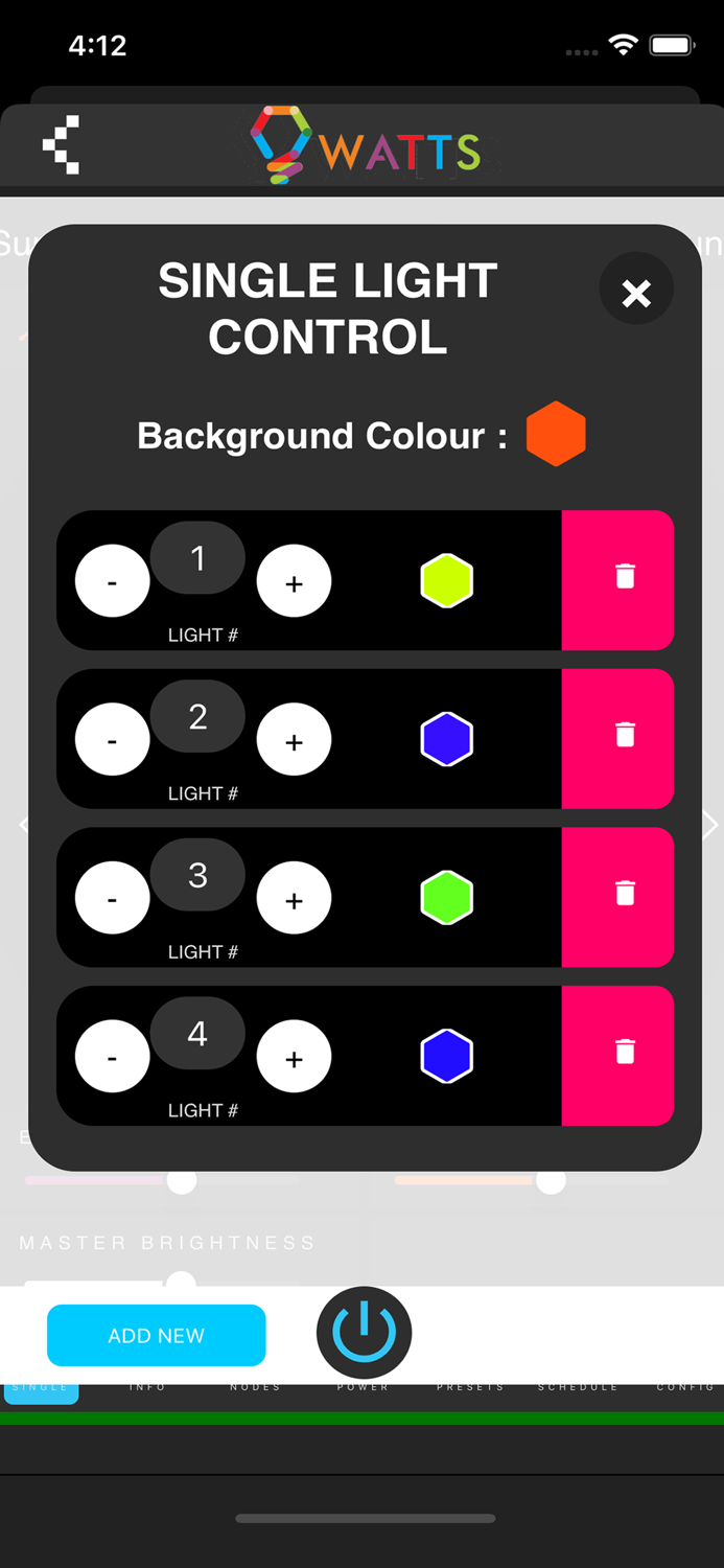 Watts Lights Local Control
